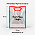 Sacola Transparente Fosca Personalizada com Sua Logo e Detalhes Vermelhos - 1 unidade - Fenari - Imagem 2