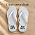 Chinelo Personalizado com a Sua Arte - 1 Par - Sob Encomenda - Fenari - Imagem 1