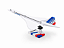 Kit de Montagem Miniatura de Avião Concorde Air France - Imagem 3