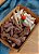 Isca de patinho grelhada com massa penne ao molho de queijo - Imagem 1