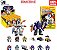Blokee Transformers Defender Version 05 Caixa Surpresa 1 Un - Imagem 2