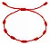 Pulseira 7 Nós Vermelha - Imagem 1