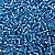 Miçanga Azul Claro Transparente 500g - Imagem 1