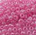 Miçanga Rosa Leitosa Pacote 500g - Imagem 1