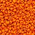Miçanga Laranja Leitosa Pacote 500g - Imagem 1