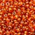 Miçanga Laranja Transparente 500g - Imagem 1