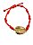 Pulseira 7 Nós Vermelha com Búzios Banhado - Imagem 2