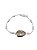 Pulseira 7 Nós Branca com Búzios Banhado - Imagem 2