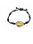 Pulseira 7 Nós Verde com Búzios Banhado - Imagem 1