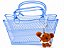 Bolsa Transparente Estilo Luxo - Imagem 1