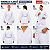 Kimono Karatê Branco Sequencia Profissional 100% Algodão 300g Com Faixa - Imagem 11