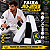 Faixa Jiujitsu Profissional Reforçada 100% Algodão 6 Costuras Graduação Ponta Preta - Imagem 7