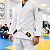 Faixa Jiujitsu Profissional Reforçada 100% Algodão 6 Costuras Graduação Ponta Preta - Imagem 13