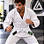 Faixa Jiujitsu Profissional Reforçada 100% Algodão 6 Costuras Graduação Ponta Preta - Imagem 2