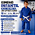 Kimono Jiu Jitsu e Judô Branco Sequencia Profissional 100% Algodão 300g Com Faixa Grátis - Imagem 3
