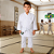Kimono Jiu Jitsu e Judô Branco Sequencia Profissional 100% Algodão 300g Com Faixa Grátis - Imagem 5
