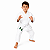 Kimono Jiu Jitsu e Judô Branco Sequencia Profissional 100% Algodão 300g Com Faixa Grátis - Imagem 7