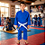 Kimono Jiu Jitsu e Judô Azul Sequencia Profissional 100% Algodão 300g Com Faixa Grátis - Imagem 6