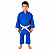 Kimono Jiu Jitsu e Judô Azul Sequencia Profissional 100% Algodão 300g Com Faixa Grátis - Imagem 1