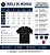 Camiseta Básica Lisa Sequência 100% Algodão Fio 30.1 Manga Curta - Imagem 3
