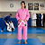 Kimono Jiu Jitsu e Judô Rosa Sequencia Profissional 100% Algodão 300g Com Faixa Grátis - Imagem 6