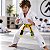 Faixa Jiujitsu Profissional Reforçada 100% Algodão 6 Costuras Cores Graduação Fita Preta e Ponta Preta - Imagem 8