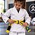 Faixa Jiujitsu Profissional Reforçada 100% Algodão 6 Costuras Cores Graduação Fita Preta e Ponta Preta - Imagem 9