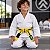 Faixa Jiujitsu Profissional Reforçada 100% Algodão 6 Costuras Cores Graduação Fita Preta e Ponta Preta - Imagem 2