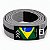 Faixa Jiujitsu Profissional Reforçada 100% Algodão 6 Costuras Cores Graduação Fita Preta e Ponta Preta - Imagem 6