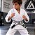 Faixa Jiujitsu Profissional Reforçada 100% Algodão 6 Costuras Cores Graduação Fita Branca e Ponta Preta - Imagem 15