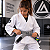 Faixa Jiujitsu Profissional Reforçada 100% Algodão 6 Costuras Cores Graduação Ponta Preta - Imagem 2