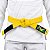 Faixa Jiujitsu Profissional Reforçada 100% Algodão 6 Costuras Cores Graduação Ponta Preta - Imagem 10