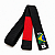 Faixa Jiu-Jitsu Profissional Reforçada 100% Algodão 6 Costuras Cores Graduação Ponta Preta Adulto - Imagem 21