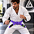 Faixa Jiu-Jitsu Profissional Reforçada 100% Algodão 6 Costuras Cores Graduação Ponta Preta Adulto - Imagem 23