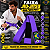 Faixa Jiu-Jitsu Profissional Reforçada 100% Algodão 6 Costuras Cores Graduação Ponta Preta Adulto - Imagem 4