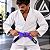 Faixa Jiu-Jitsu Profissional Reforçada 100% Algodão 6 Costuras Cores Graduação Ponta Preta Adulto - Imagem 31