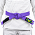 Faixa Jiu-Jitsu Profissional Reforçada 100% Algodão 6 Costuras Cores Graduação Ponta Preta Adulto - Imagem 25