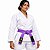 Faixa Jiu Jitsu Sequência Premium 9 Costuras Reforçadas 100% Algodão Infantil (M0 ao M4) - Imagem 2