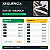Faixa Jiu Jitsu Sequência Premium 9 Costuras Reforçadas 100% Algodão Infantil (M0 ao M4) - Imagem 3