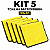 KIT 5 TOALHAS MICROFIBRA 30X30CM SUPER ABSORVENTES ( SORTIDAS) - Imagem 1