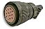 Conector 14 Pinos Cabo Femea 28mm Compativel C/ Lincoln - Imagem 1