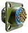 Conector 14 Pinos Painel Macho 21,5mm - Imagem 2