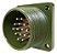 Conector 14 Pinos Painel Macho 28mm Compativel C/ Lincoln - Imagem 1