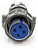 Conector 4 Vias Cabo Femea 20mm - Imagem 1