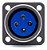 Conector 4 Vias P/ Painel Base Quadrada Femea 20mm - Imagem 3