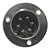 Conector 6 Vias Macho Painel 25mm - Imagem 1