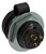 CONECTOR BASE REDONDA M16 4C VIA FEMEA 10A PT SAG 1007 - Imagem 1