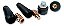 Conector Inversora De Solda 9mm Kit 2 Machos 2 Fêmea - Imagem 1