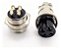 Conector Mike 4 Vias Circular Macho E Femea - Imagem 2