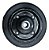 Roda 9  Eixo 3/4  Nucleo Ferro Preta Compativel C/ Trr / Tmc - Imagem 2